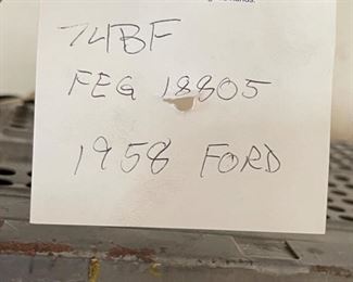 1958 Ford Radio 74BF