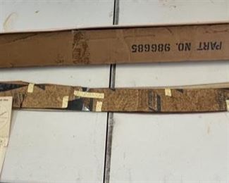 #2 NOS 1953 Chevy Sport Coupe and Convertible 986685 Glare Shade Box: 51x5x2in HxWxD