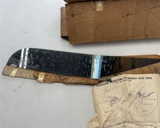 #2 NOS 1953 Chevy Sport Coupe and Convertible 986685 Glare Shade Box: 51x5x2in HxWxD