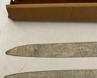 NOS Chevy Windshield Glareshade Sedans 987115 Glare Shade Box:1.5x4.5x55in HxWxD