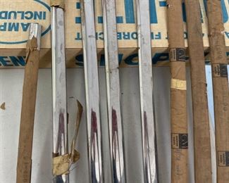 7pc 1942 –1952 Chevy Fleetline Chevrolet NOS Trim Pieces Fleet Line Approx; 42x4x3in HxWxD