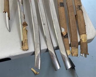 7pc 1942 –1952 Chevy Fleetline Chevrolet NOS Trim Pieces Fleet Line Approx; 42x4x3in HxWxD