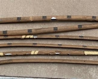 6pc 1949 – 1952 Chevrolet NOS Trim Pieces Chevy Fleetline Deluxe 4 door Sedan, Fleetline Special 4 door Sedan, Styleline Deluxe 4 door Sedan, Styleline Special 4 door Sedan Approx: 39in Long