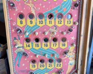 Bally Big Time Showgirl Pinball Playfield Board #2
