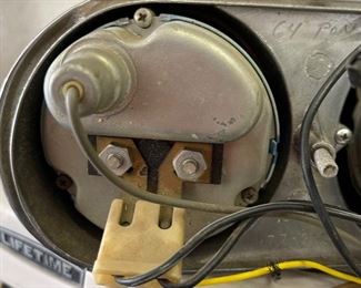 1964 Pontiac Grand Prix Triple Dash Gauge Cluster Clock Fuel & Battery GM NICE 3.5x12x3.5in HxWxD