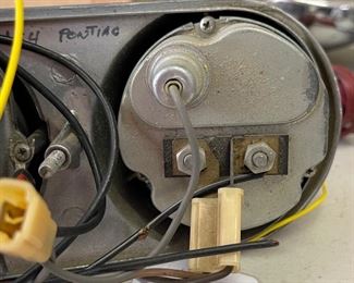 1964 Pontiac Grand Prix Triple Dash Gauge Cluster Clock Fuel & Battery GM NICE 3.5x12x3.5in HxWxD