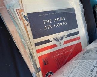 Rare song books/sheet music very old over 115 pieces