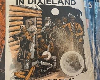 Rare song books/sheet music very old over 115 pieces