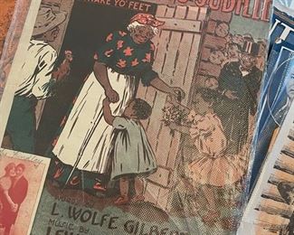 Rare song books/sheet music very old over 115 pieces