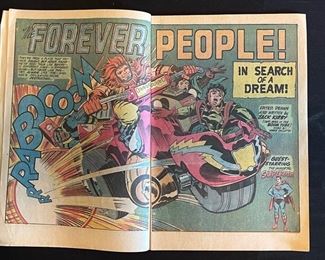 Forever People #1 By Jack (King) Kirby (Mar 1971) FN+ Uncertified, ungraded. 10.25x 7 inches