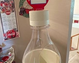 Vintage Coca Cola Coke Bottle Cooler Advertising Store Display Ice Chest HUGE 79inches Tall 79inches Tall 22 inches wide