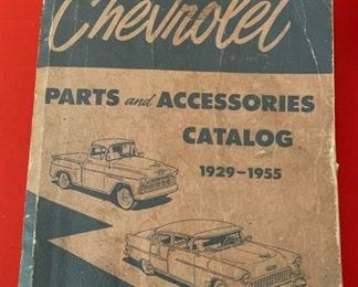 Chevrolet Part and Accessories Catalog 1929-1955, Effective 1955 2x8.5x11 HxWxD