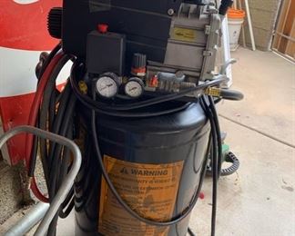 Central Pneumatic 21 Gallon Vertical Compressor 3HP 40x16x18 HxWxD