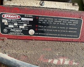 Central Pneumatic 21 Gallon Vertical Compressor 3HP 40x16x18 HxWxD