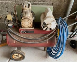 Thomas Industries T-3002-3 Air Compressor/Paint and Insecticide Sprayer 28x40x12 HxWxD