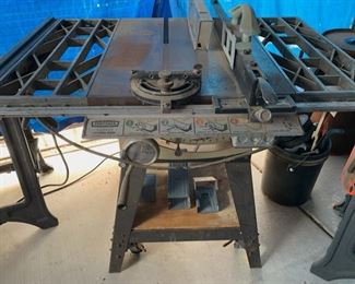 Craftsman 12” Table Saw 40x43x32 HxWxD