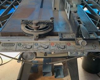 Craftsman 12” Table Saw 40x43x32 HxWxD