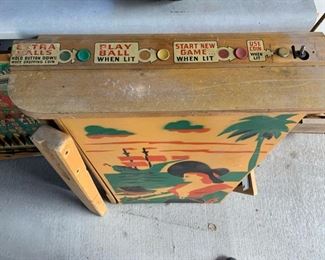 1950s Silver Chest Pinball Machine Spare Parts ONLY 33x24x6 HxWxD