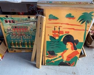 1950s Silver Chest Pinball Machine Spare Parts ONLY 33x24x6 HxWxD