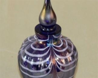 Art Glass Perfume Bottle