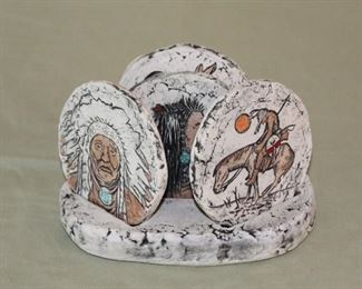 "Shapes of Clay" American Indian Coaster Set