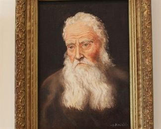 Rabbi O/C Signed "A. Bianchini"
