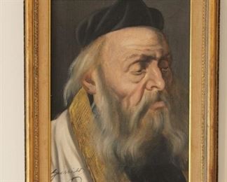 Signeds O/C of a Rabbi 