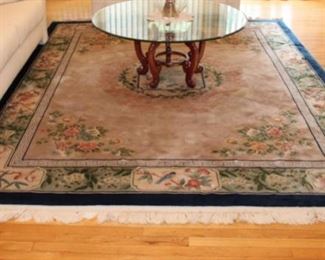 Chinese Sculptured Rug 10' x 8' 