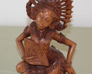 Teak Carved Siam Dancer