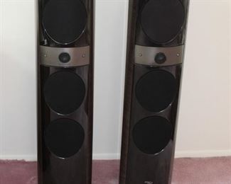 Pair Important Beruillium Focal "Electra BE" Model 1028BE Speakers
