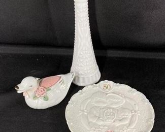 Romantic Pink Rose Decor Lot