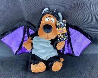 Scooby Doo Halloween Bat Costume Bean Bag Plush Animal