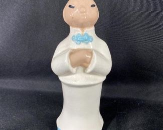 Vintage Cleminsons California Ceramic Asian Oriental Figurine Shaker Sprinkler Bottle