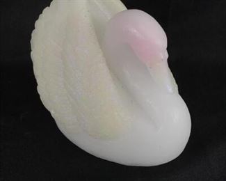 Wax Swan Lightup Figurine