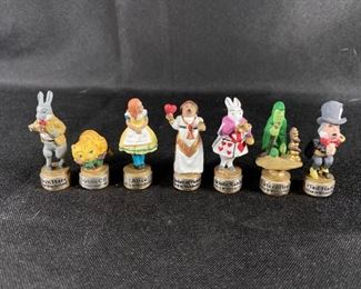 Alice in Wonderland One by One Miniature Painted Cast Metal Figurines