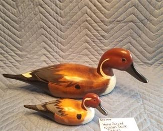 Hand Carved Wood Duck Decoys
