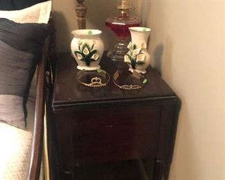 Vintage Table and Lamp