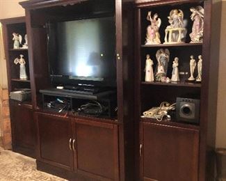 TV and Cabinet