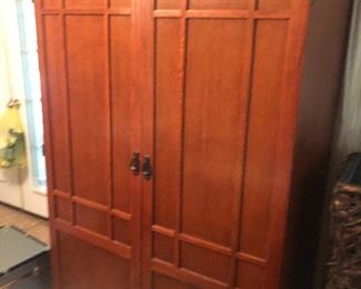 Closed Computer Cabinet or Pantry
