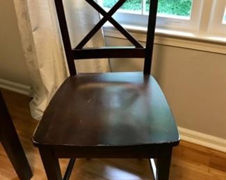 Set of 4 bar height chairs