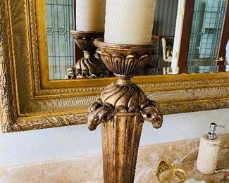$80 EACH
2 CANDLE HOLDERS WITH RAMS 