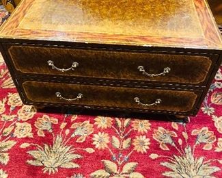 $100
ANTIQUE TRUNK WITH DRAWERS
34.5”W x 20”D x 19”H