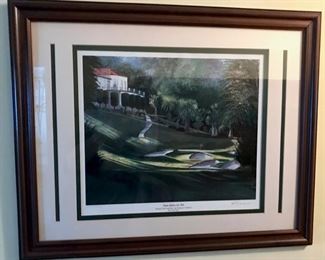 One of many Golf Course artwork pieces