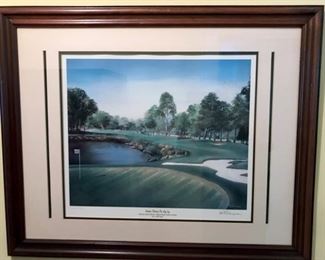 One of many Golf Course Artwork pieces
