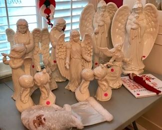 Large lot of White Angels