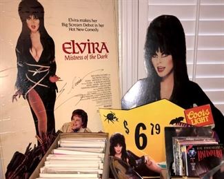 Elvira Poster, part of a large collection