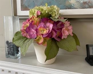 . . a nice faux flower accent