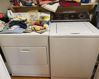 . . . matching Whirlpool washer and dryer