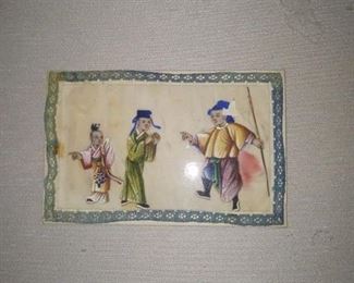 6\4 small Chinese painting. 45.00