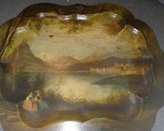 1800s Hand painted French Tole ware Tray 15\12
400.00